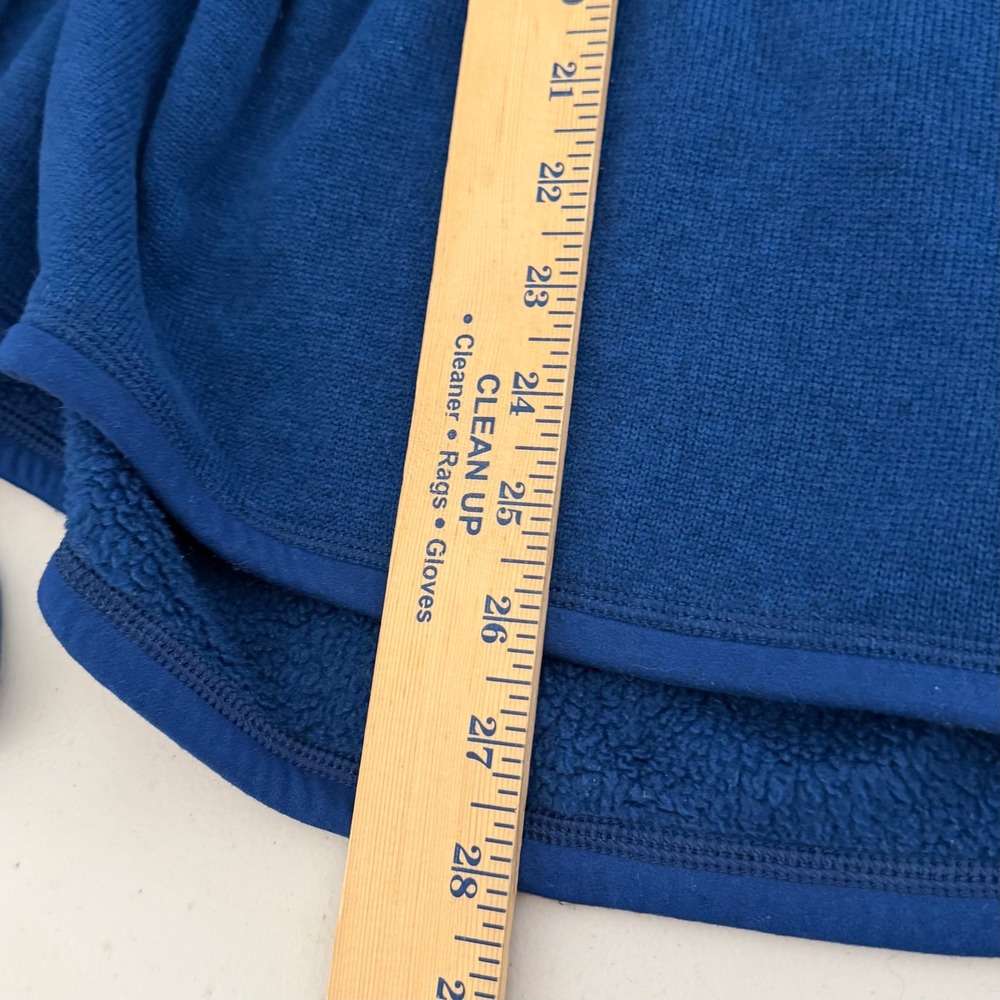 Patagonia Better Sweater Mens XL Blue 1/4 Zip Fleece Pullover Jacket - Picture 16 of 16